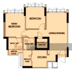 Blk 334C Anchorvale Crescent (Sengkang), HDB 3 Rooms #212055381